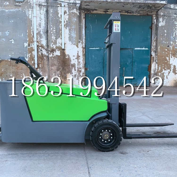 滑县小型电动叉车1吨2吨步行站驾式电瓶堆高充电装卸车液压升降车铲车